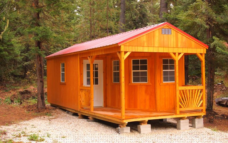 Cabin Foundation Pouring