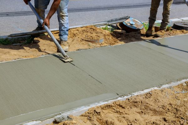 Cement Pathway Installation in Bullhead City