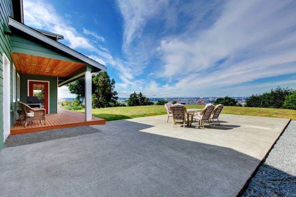 Backyard Concrete Paving in Bullhead City
