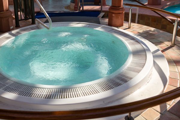Hot Tub Patio Construction in Bullhead City