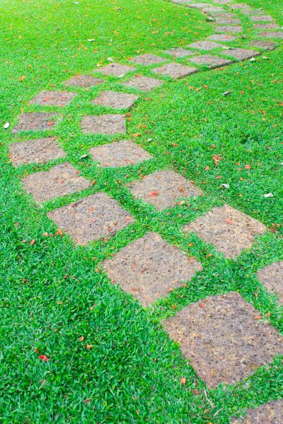 Backyard Pathway Construction in Bullhead City